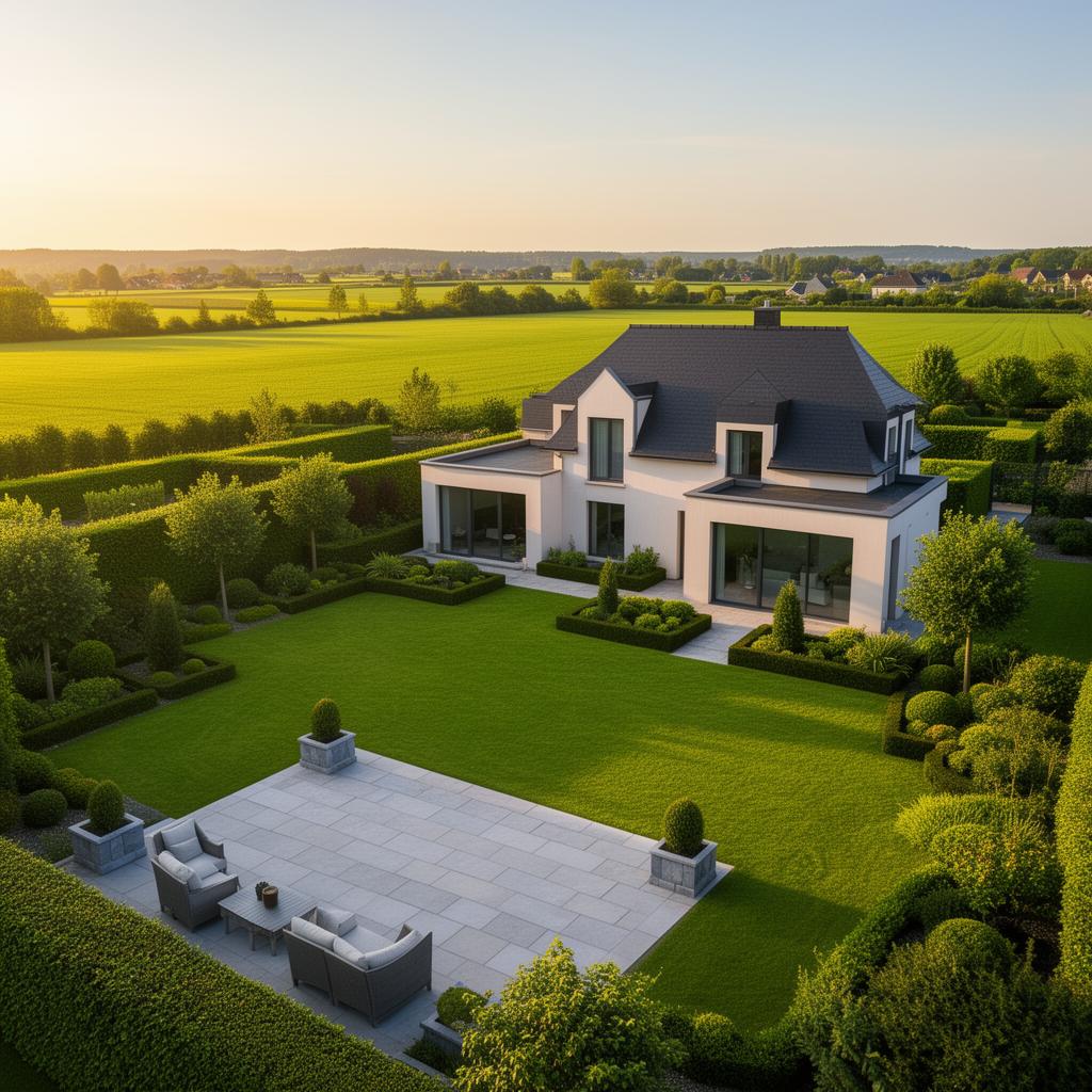 Mooi huis met verzorgde tuin en terras
